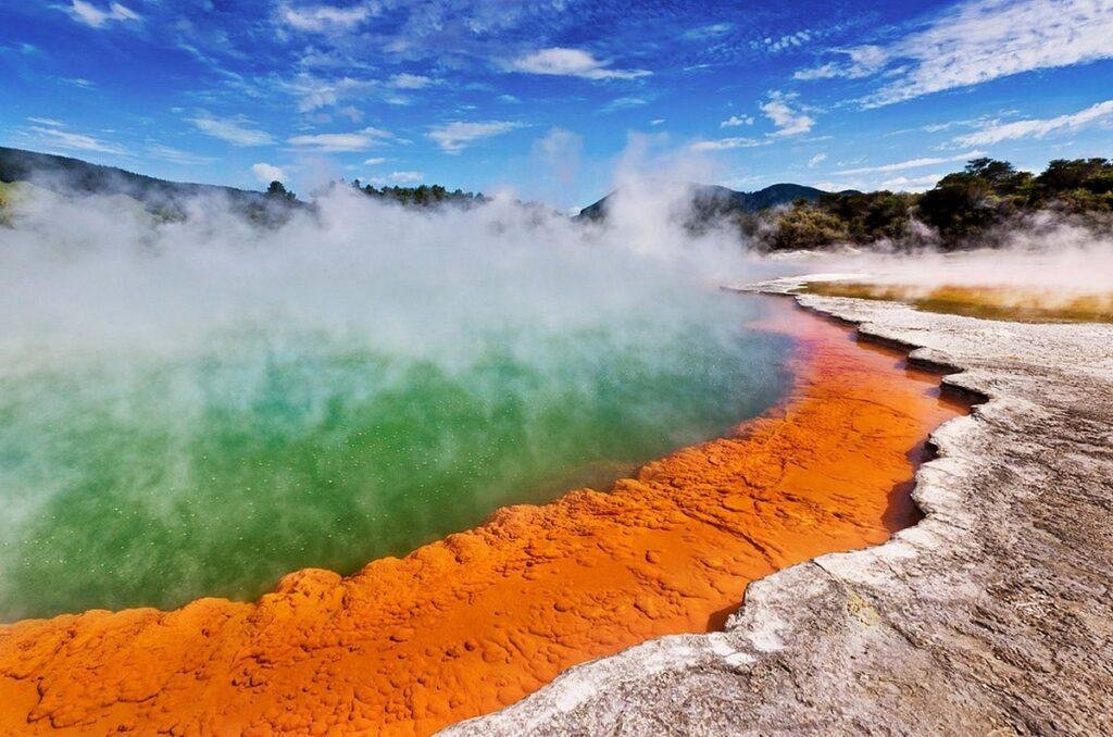 Hot Springs in New Zealand